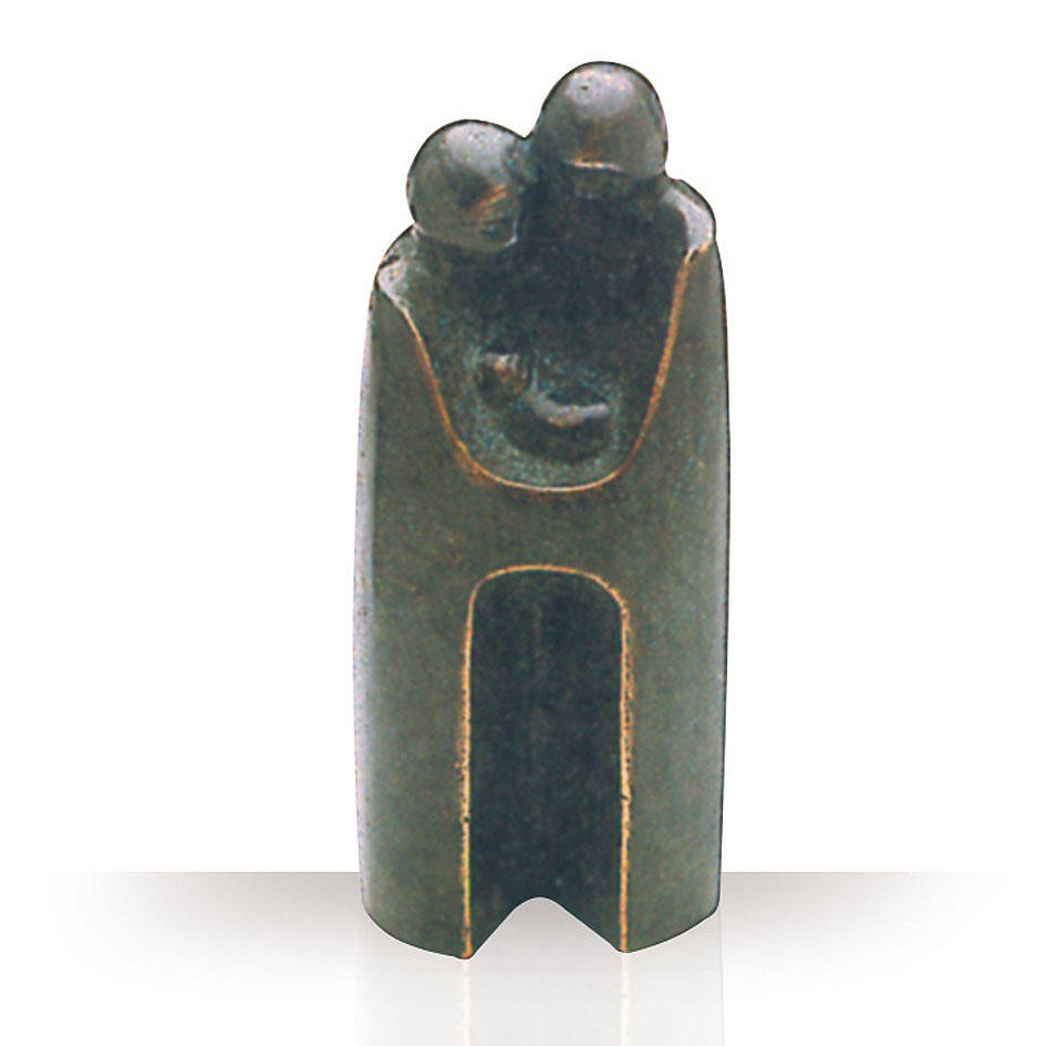 Bronzen beeld - Familie
