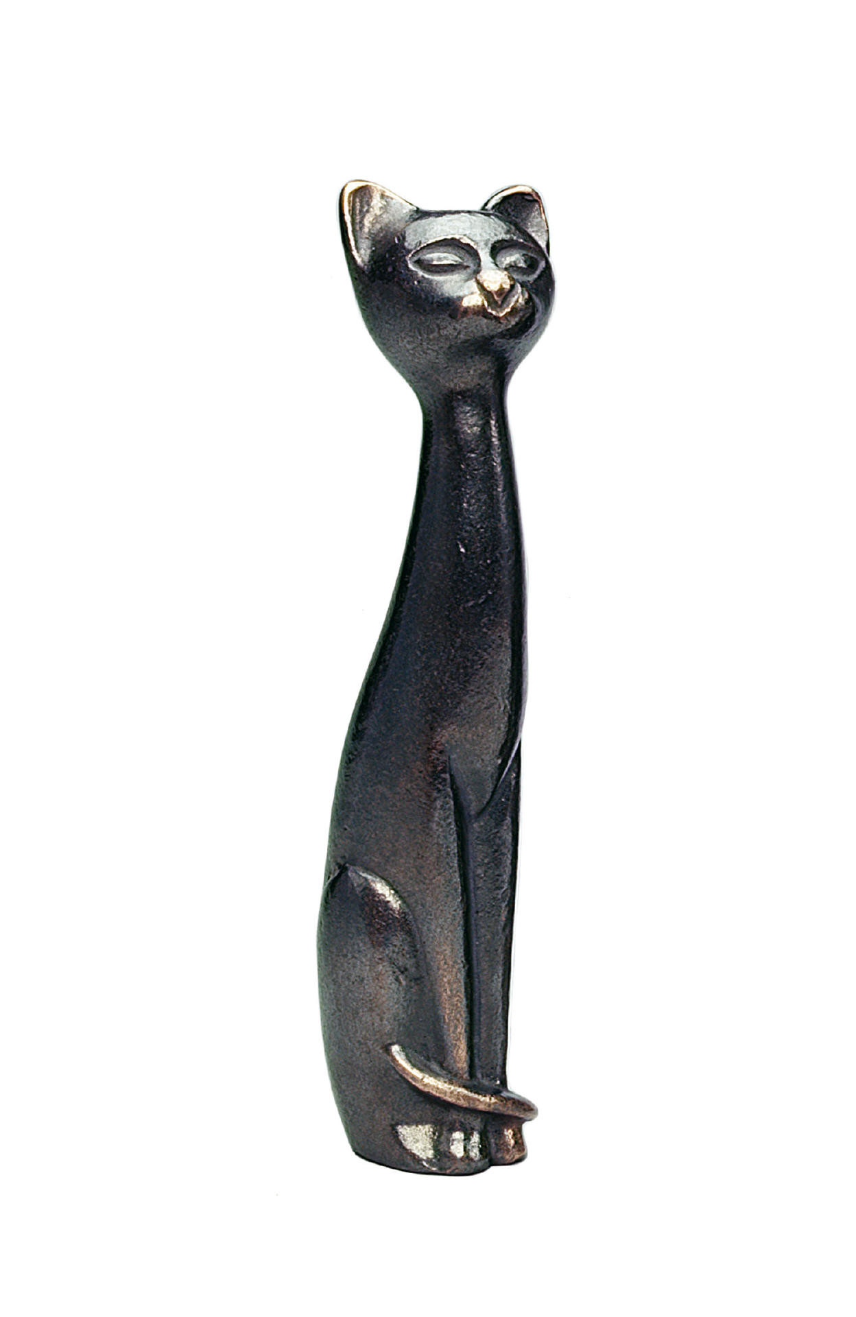 Poes brons - 15 cm