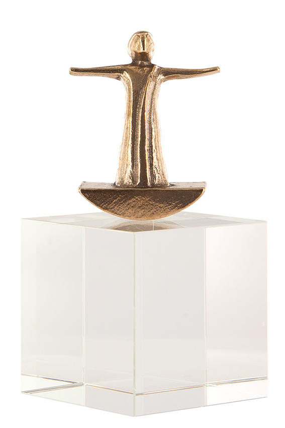 Bronzen figuur - In evenwicht