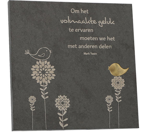 Tegel leisteen - Volmaakt geluk