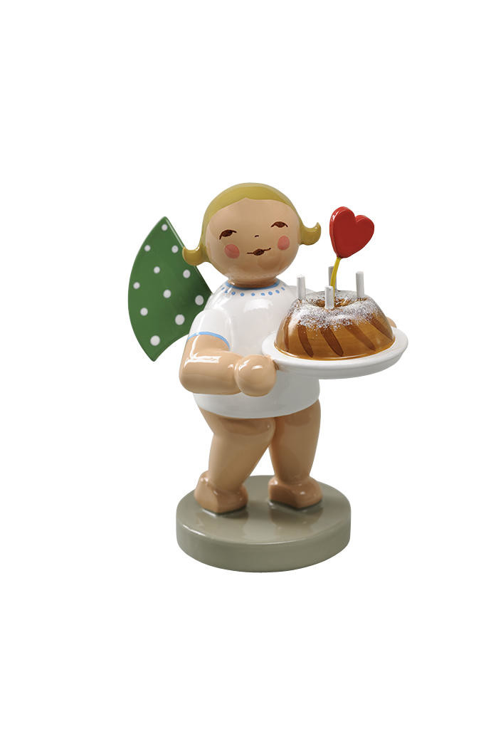 Engel - cake en hart